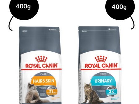 Royal Canin Hair & Skin Care Dry Food and Urinary Care Adult Cat Dry Food Combo Online