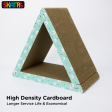 Skatrs Cute Triangle Cat Scratcher with 2g Premium Catnip Free on Sale