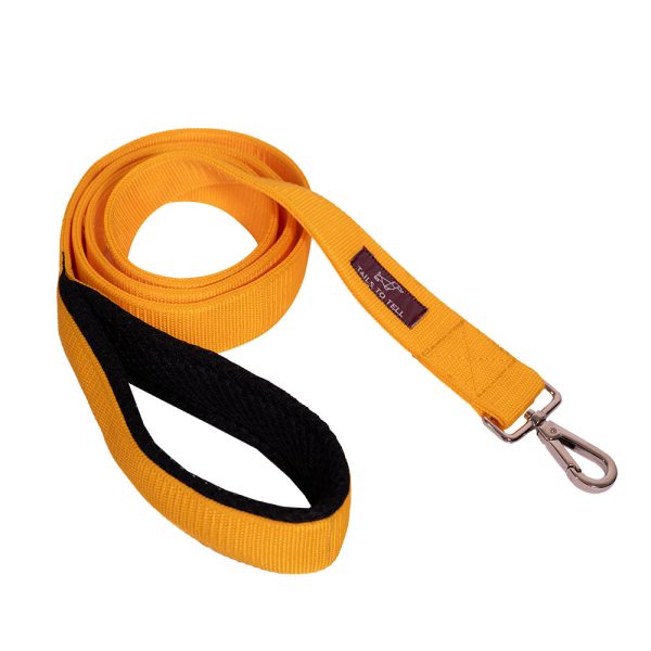 Tails to Tell Tactical Polyester Leash for Dogs (Yellow) Discount