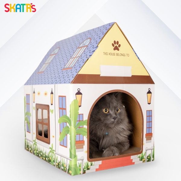 Skatrs Purrfect Home Cat with 2g Premium Catnip Free Sale