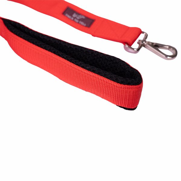 Tails to Tell Tactical Polyester Leash for Dogs (Red) For Cheap