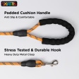 Skatrs Reflective Nylon Rope Leash for Dogs (Orange) Online