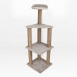 Skatrs Scratchy Wonderland Jumbo Multi Level Cat Tree with Sisal Posts Toy Online