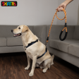 Skatrs Reflective Nylon Rope Leash for Dogs (Orange) Online