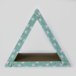 Skatrs Cute Triangle Cat Scratcher with 2g Premium Catnip Free on Sale