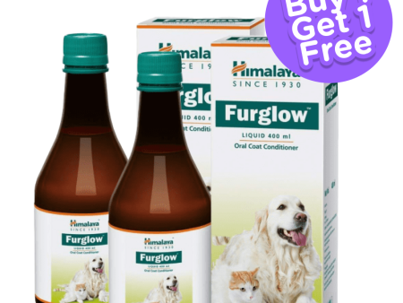 Himalaya Furglow Oral Coat Conditioner for Dogs and Cats (Limited Shelf Life) (Buy 1 Get 1) For Sale