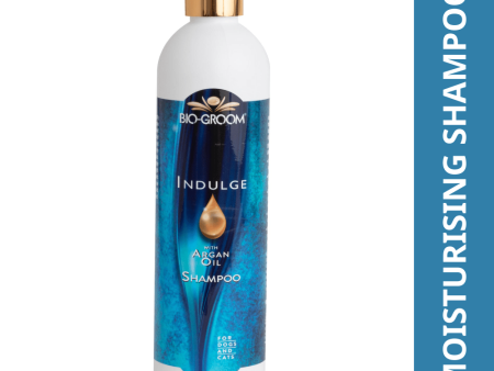 Bio Groom Indulge Sulfate Free Pure Argan Oil Shampoo for Dogs and Cats (Limited Shelf Life) For Sale