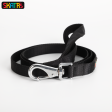 Skatrs Premium Leash for Dogs and Cats (Black) Hot on Sale