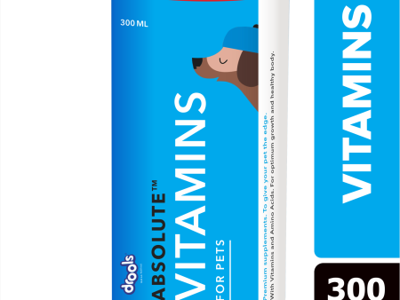 Drools Absolute Vitamin Syrup Supplement for Dogs (Limited Shelf Life) on Sale