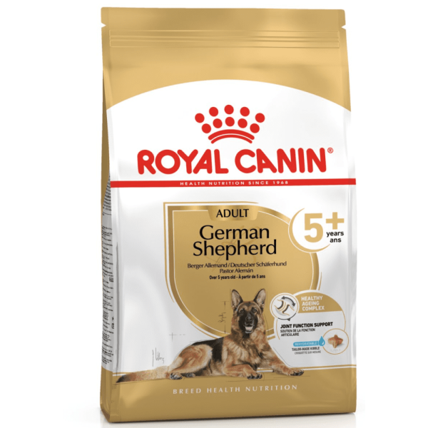 Royal Canin German Shepherd 5+Dry Food and Maxi Adult Dog Wet Food Combo Discount