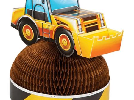 Big Dig Construction 3D Honeycomb Centrepiece on Sale