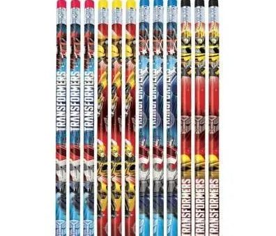 Transformers Pencils - Pack of 12 Online Hot Sale