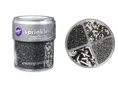 Wilton Silver Mix Sprinkles Online Hot Sale