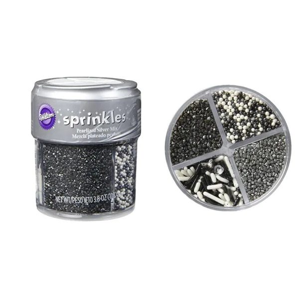 Wilton Silver Mix Sprinkles Online Hot Sale