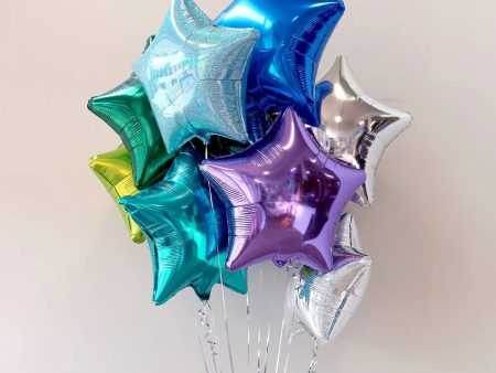 Mermaid Star Foil Bouquet Online now