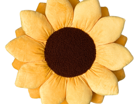 Sunflower Pillow - Golden Yellow Online