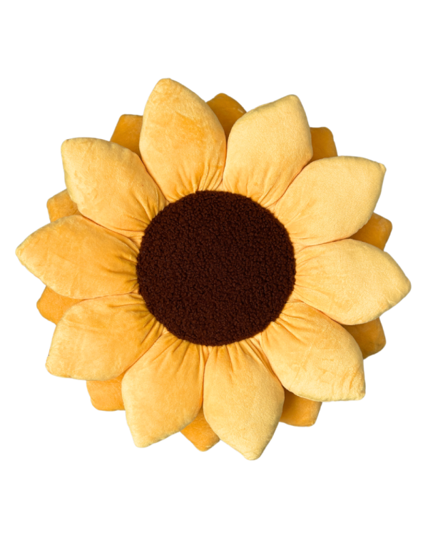 Sunflower Pillow - Golden Yellow Online