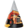 Big Dig Construction Party Hats - 8 Pkt Online Hot Sale