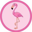 Flamingo Edible Cake Image For Cheap