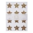 Meri Meri Gold Glitter Star Stickers Hot on Sale