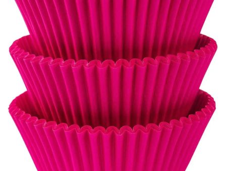 Bubblegum Pink Cupcake Cases - 72 Pkt For Discount