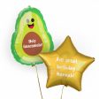 Avocado Personalised Foil Duo by Pop Balloons Discount