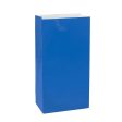 Bright Royal Blue Party Bags 13cm x 25cm - 12 Pkt Online Sale