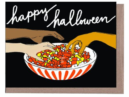 Scratch & Sniff Candy Corn Halloween Card Fashion