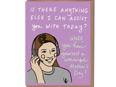 Customer Service Mother s Day Card Hot on Sale