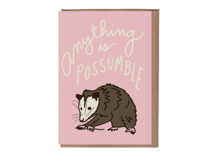 Possum Mini Note Sale