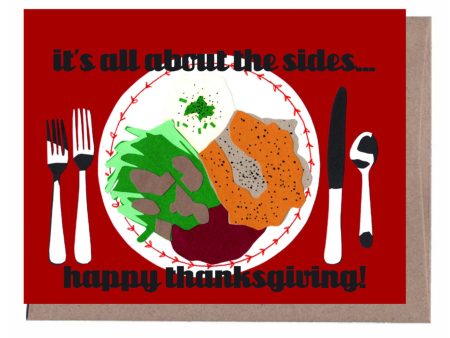 Sides Thanksgiving Card Discount