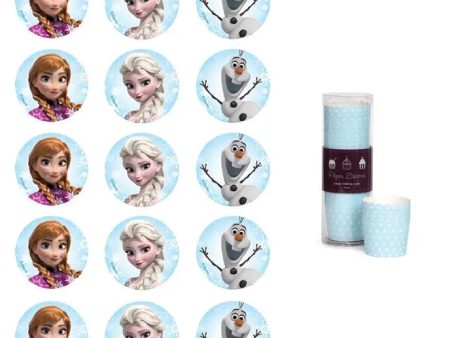 Frozen Cupcake Decorating Pack Fashion