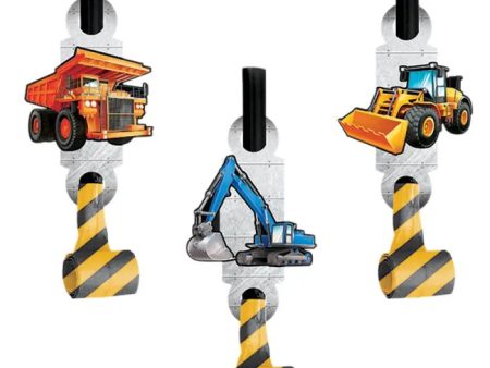 Big Dig Construction Blowouts - 8 Pkt Cheap