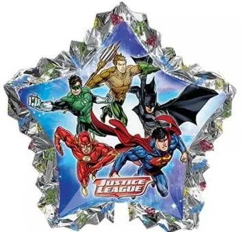 Justice League Star SuperShape Foil Balloon For Sale