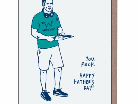 Dad Rock Father s Day Card Fashion