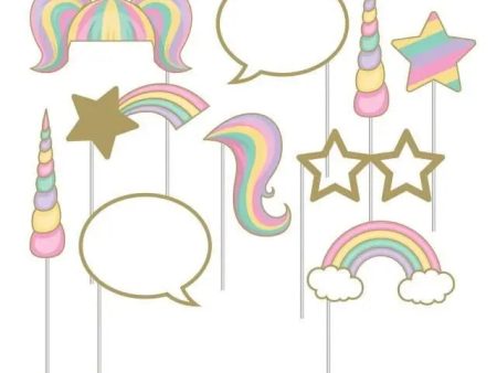 Unicorn Sparkle Photo Booth Props For Discount