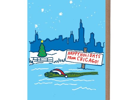 Chicago Alligator Holiday Card Supply