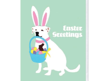 Doggy Easter Card Fashion