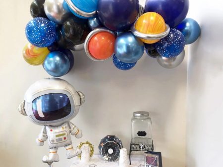 Outer Space Balloon Garland by Pop Balloons Fashion