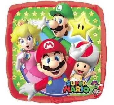 Super Mario Brothers Foil Balloon For Discount