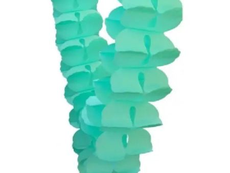 Five Star Mint Green Honeycomb Garland - 4 Metres Hot on Sale