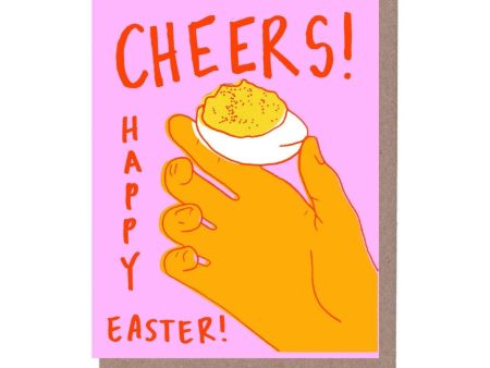 Deviled Egg Easter Card Online Hot Sale