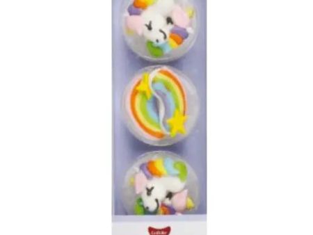 Edible Unicorn Dec Ons - 6 Pack Online Sale