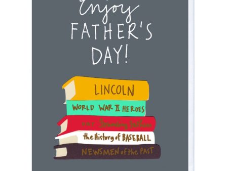 Dad Books Father s Day Card Cheap