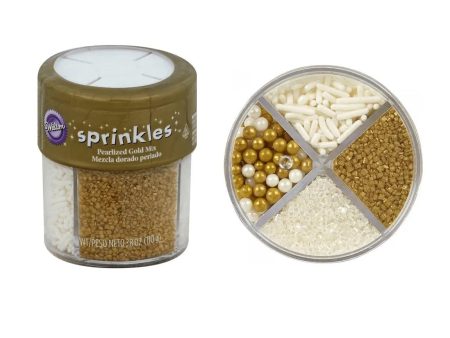 Wilton Gold Mix Sprinkles Hot on Sale