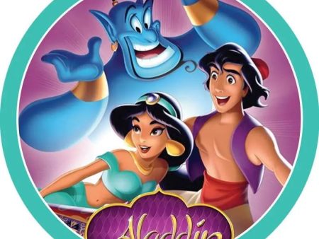 Aladdin Edible Cake Image For Discount