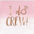 Rosé All Day I Do Crew Napkins - Beverage 16 Pkt For Sale