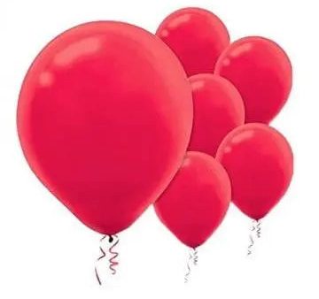 Value Balloons Pack of 15 - Red Online