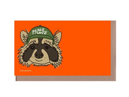 Raccoon Enclosure Note Online Hot Sale