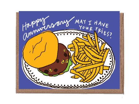 Scratch & Sniff Fries Anniversary Card Online now